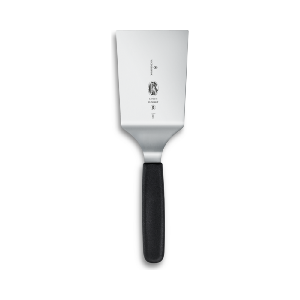 Grill turner, 12cm, square end, black