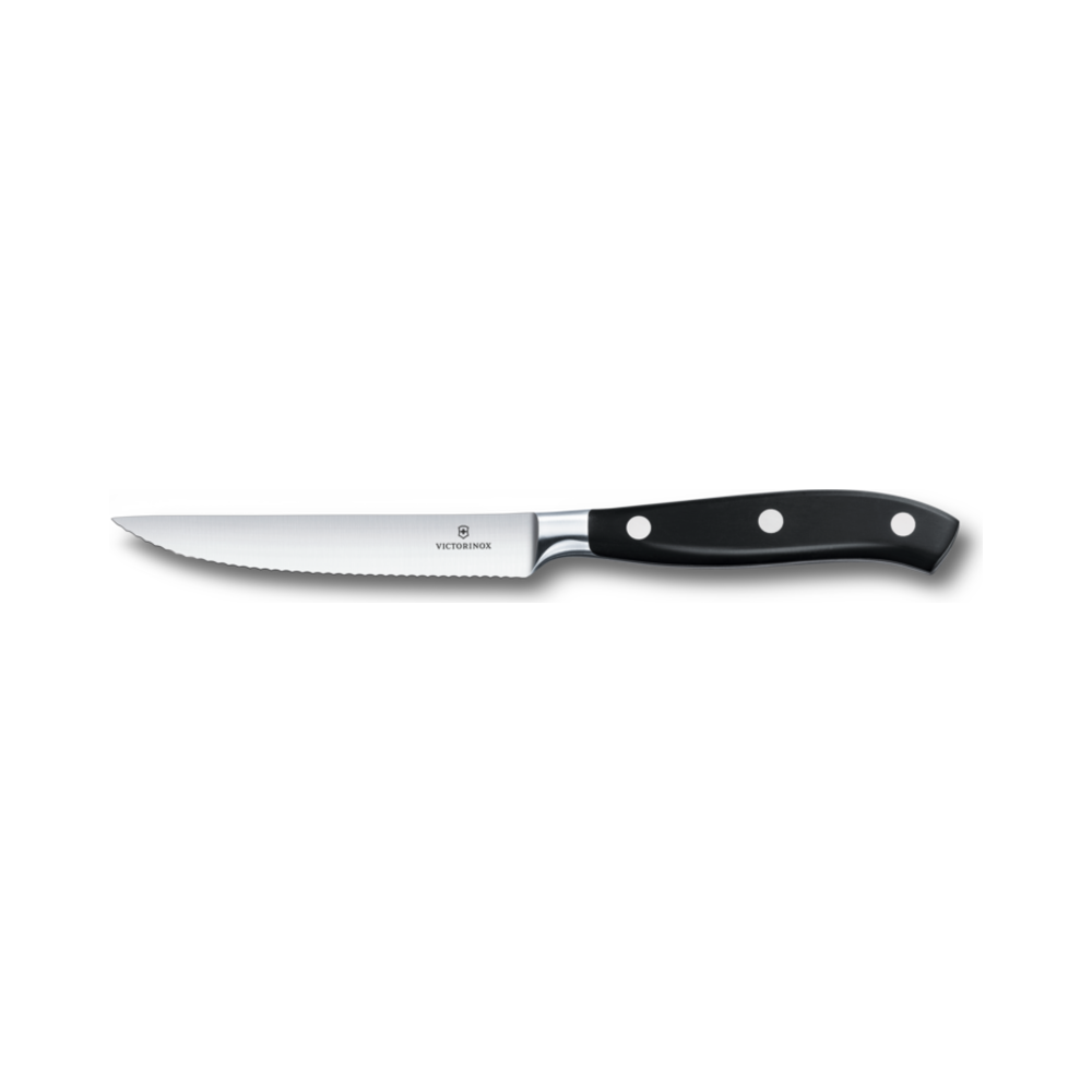 Grand Maître, steak knife, 12cm, wavy, pom, gift box