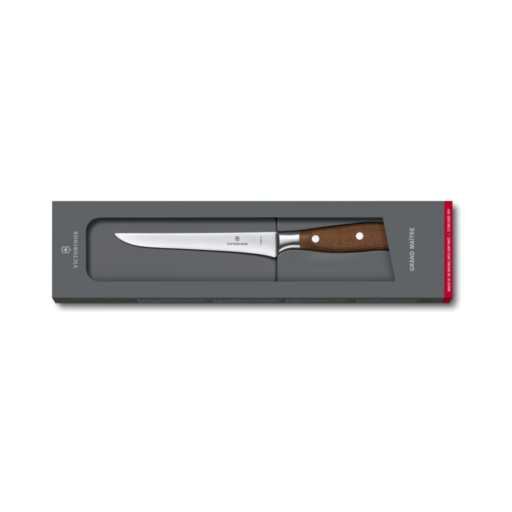 Grand Maître, boning knife, 15cm, straight, wood, gift box