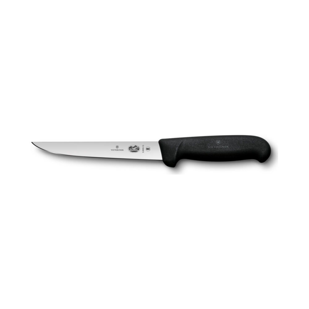 [VIC-5.6003.15] Fibrox, boning knife, 15cm, straight, black