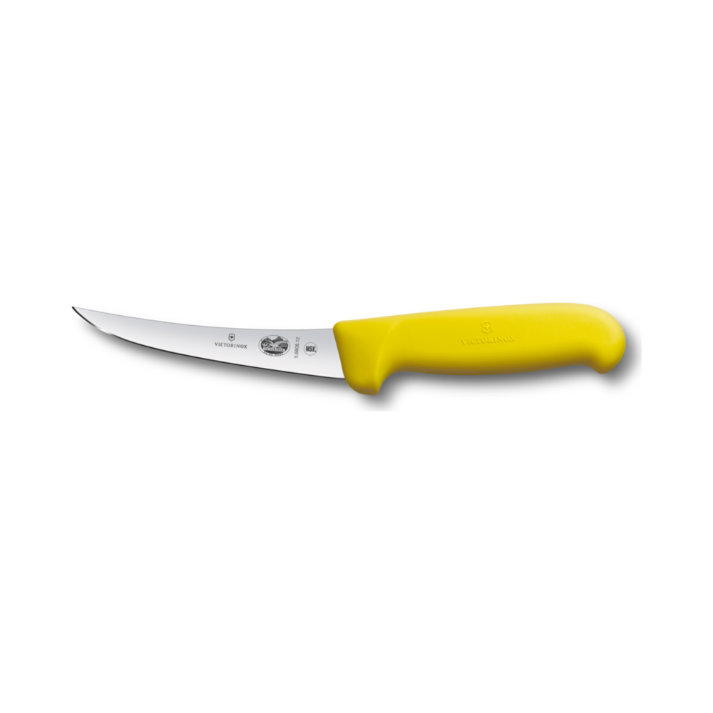 Fibrox, boning knife, 12cm, straight, yellow