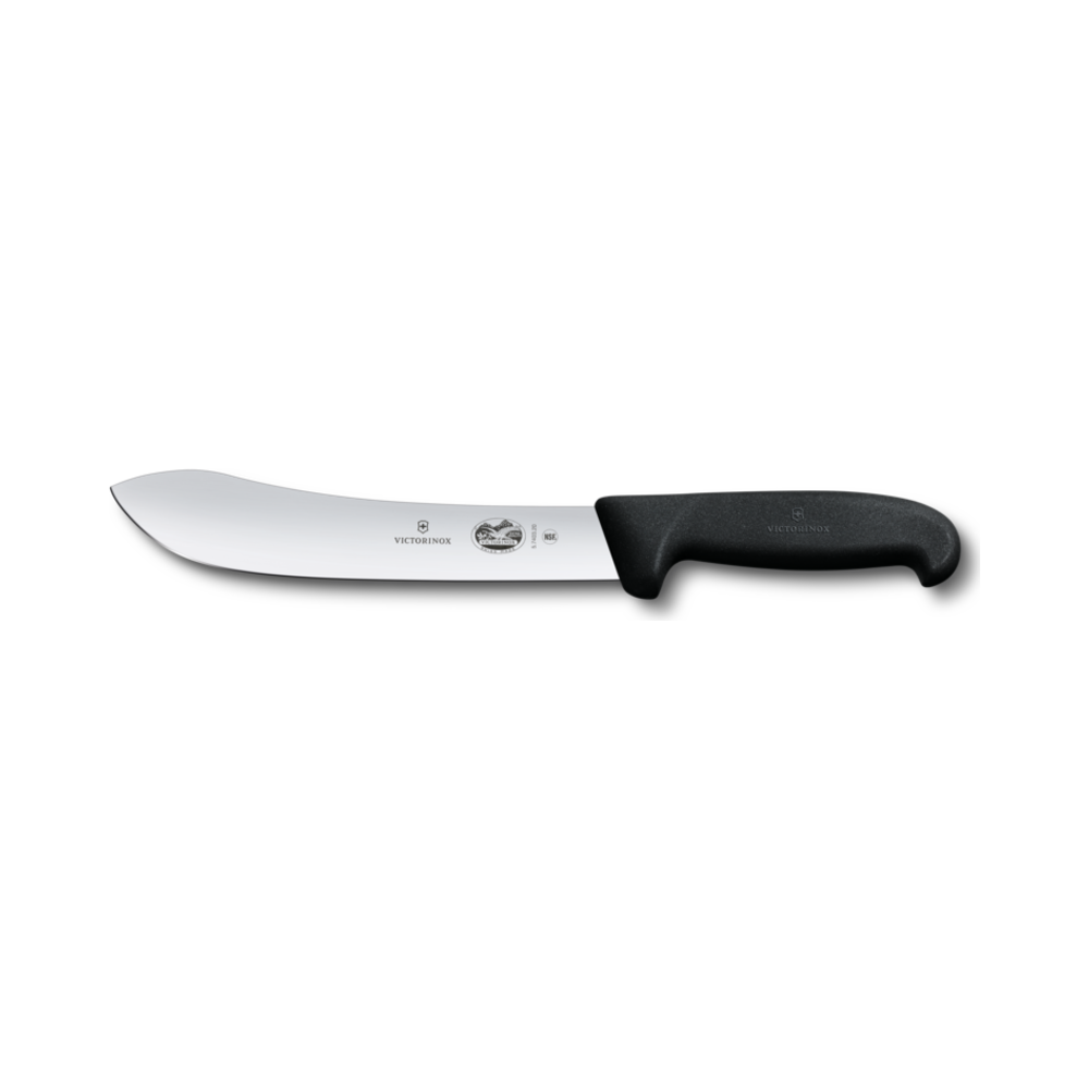 [VIC-5.7403.20] Fibrox, butcher knife, 20cm, straight, black