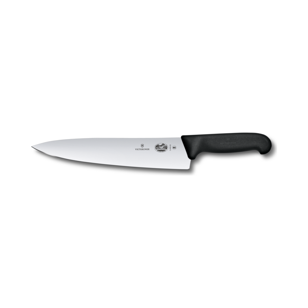[VIC-5.2003.25DB] Chef's knife, Dual Grip, 25cm, Black/red, Blister
