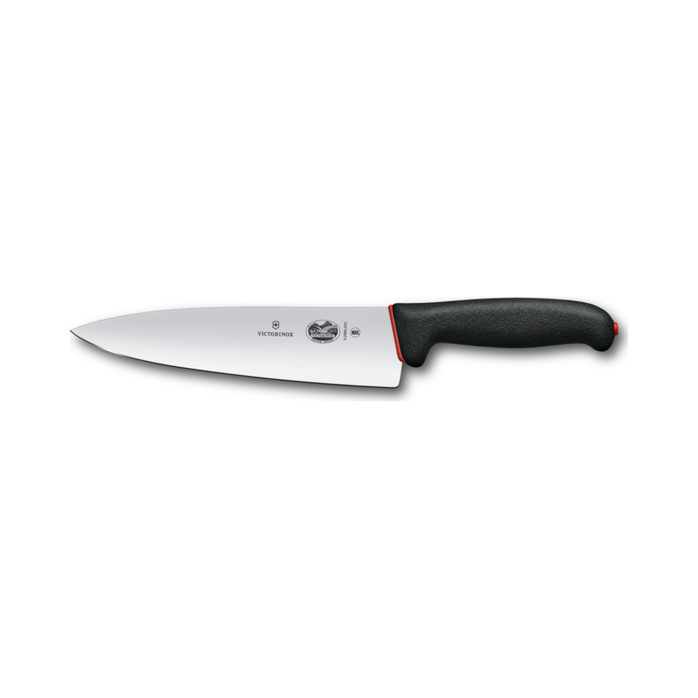[VIC-5.2063.20D] Dual Grip, chef's knife, 20cm, black/red