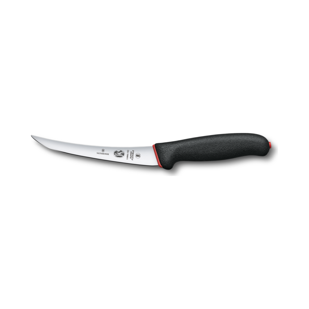 Dual Grip, boning knife, black/red