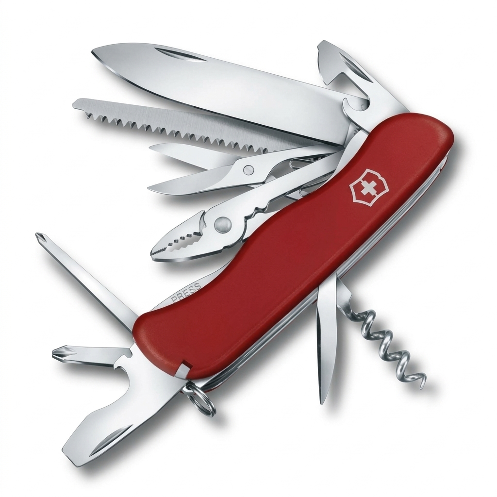 [VIC-0.8543] Knife Hercules, Red