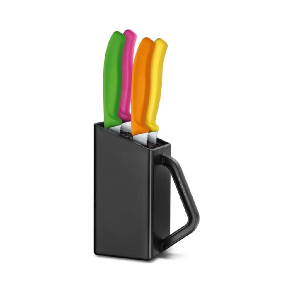 [VIC-6.7126.4] Knife Block 5Pc Steak & Pizza