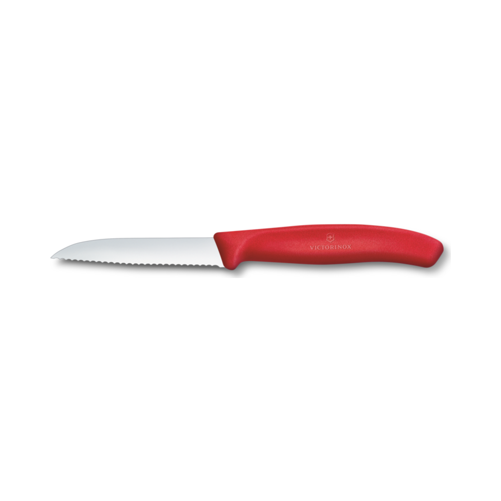 Kn. Paring Swisscl 8Cm 6.7431.C1 Wavy R