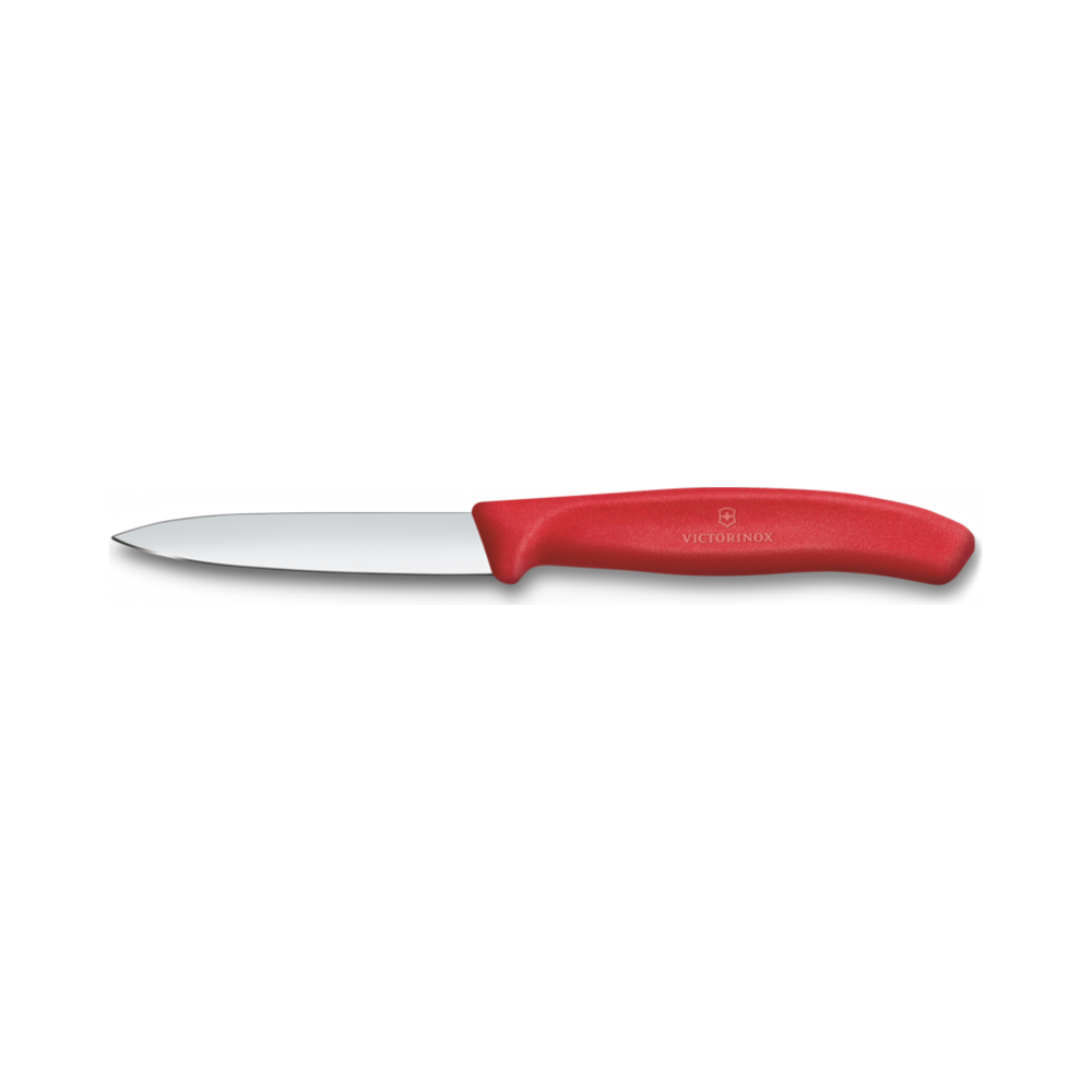 Knife Paring 8Cm S/C 6.7601.C1 Red P/Tip
