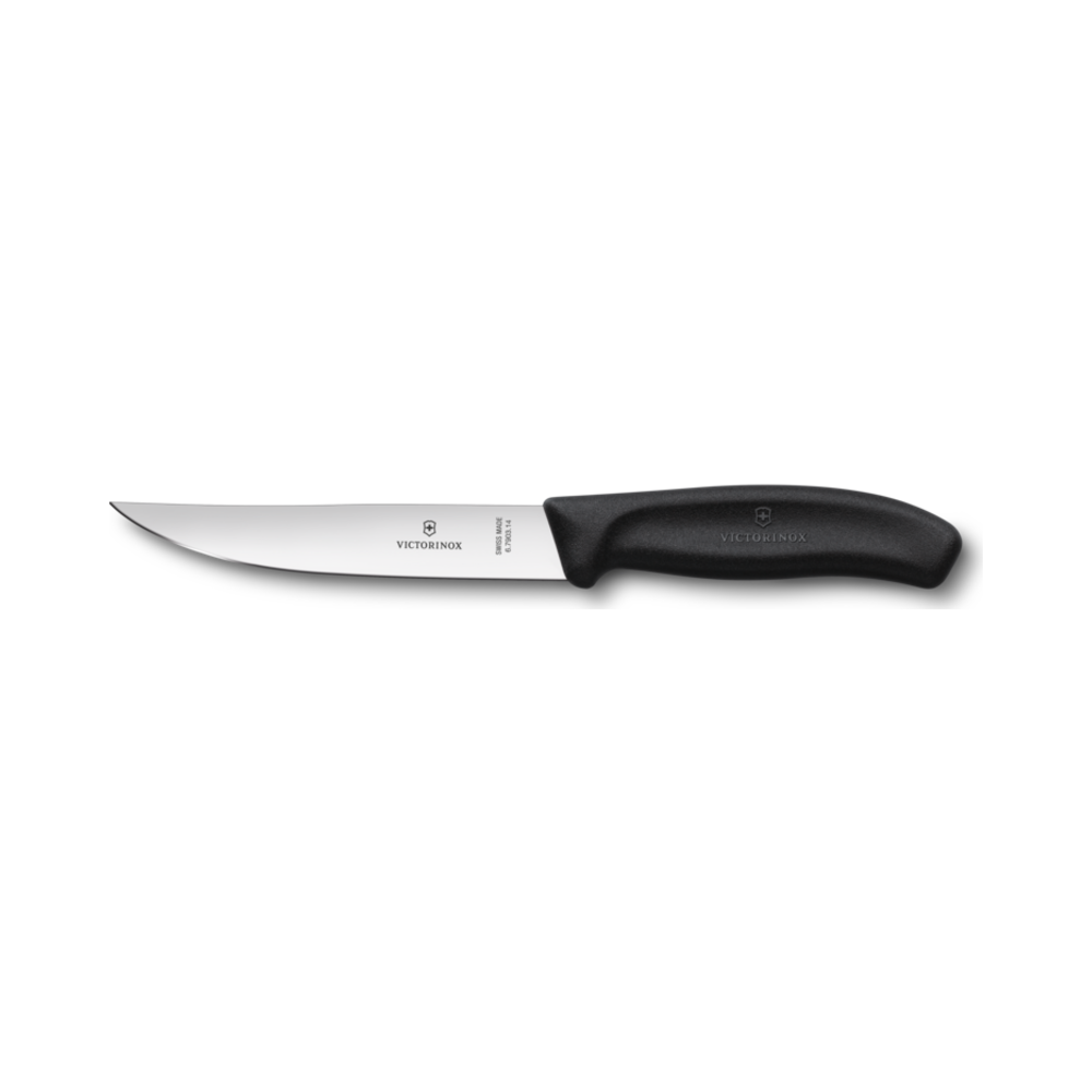 Knife Steak Large Black