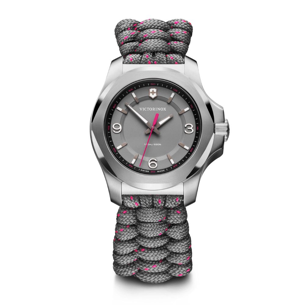 [VIC-241920] I.N.O.X. V Grey Dial Silver Bezel Victorinox Watch
