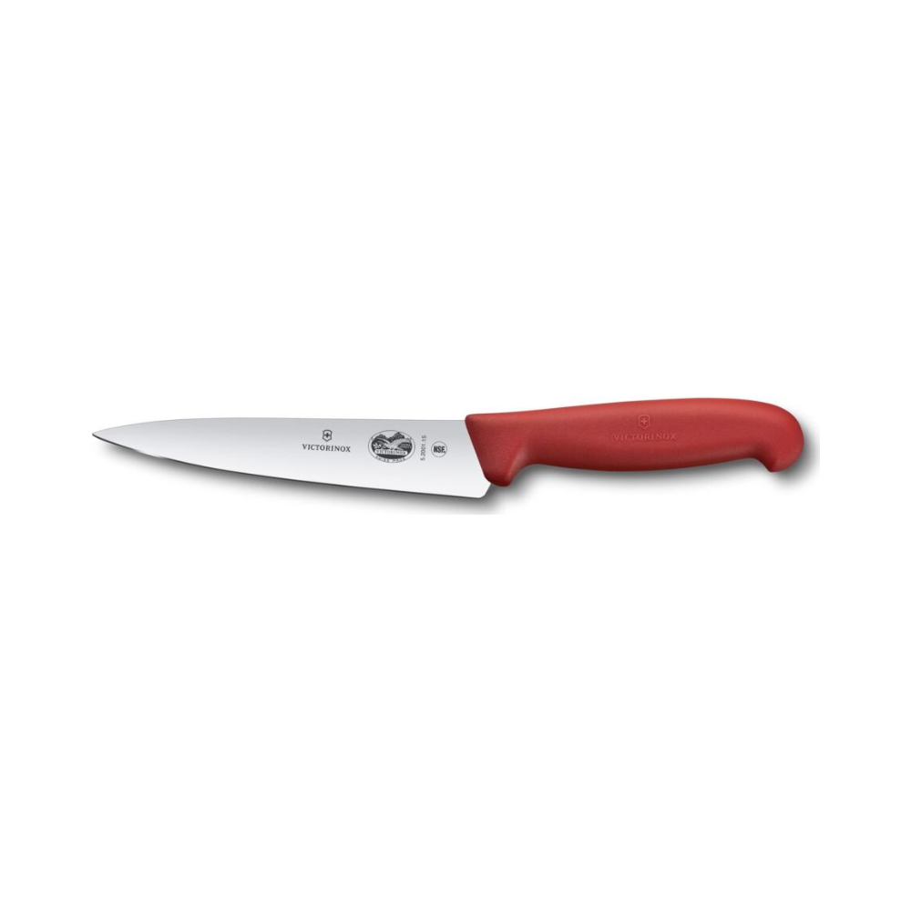 [VIC-5.2001.15] Fibrox, chef's knife, 15cm, straight, red