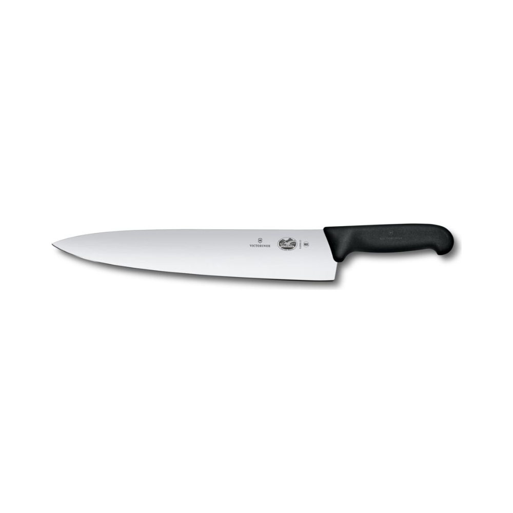 Fibrox, chef's knife, 31cm, straight, black