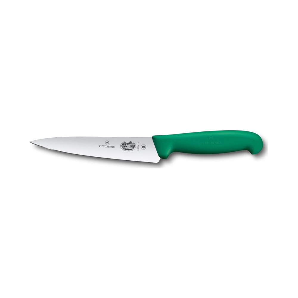 [VIC-5.2004.15] Fibrox, chef's knife, 15cm, straight, green