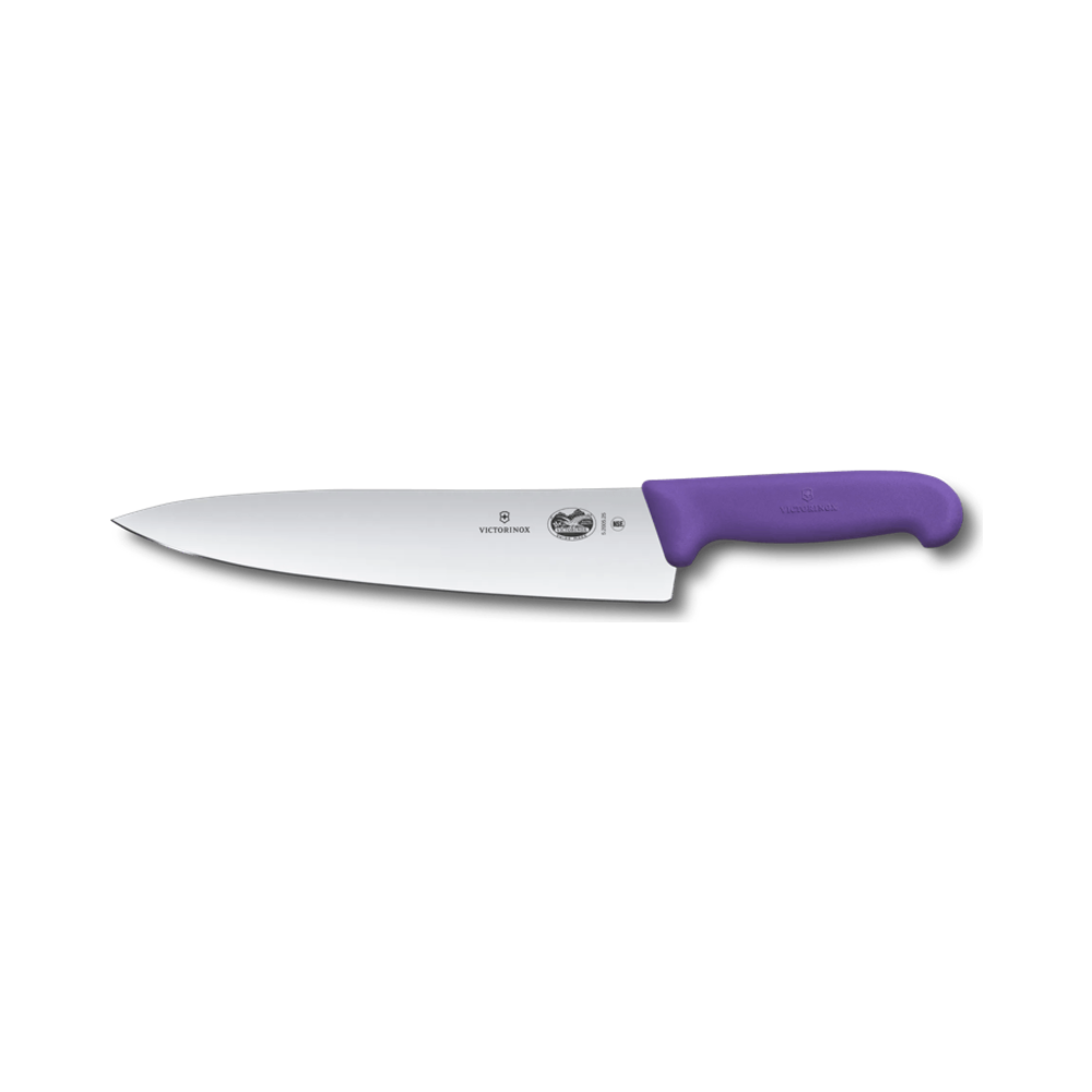 Fibrox, chef's knife, 25cm, straight, purple, blister