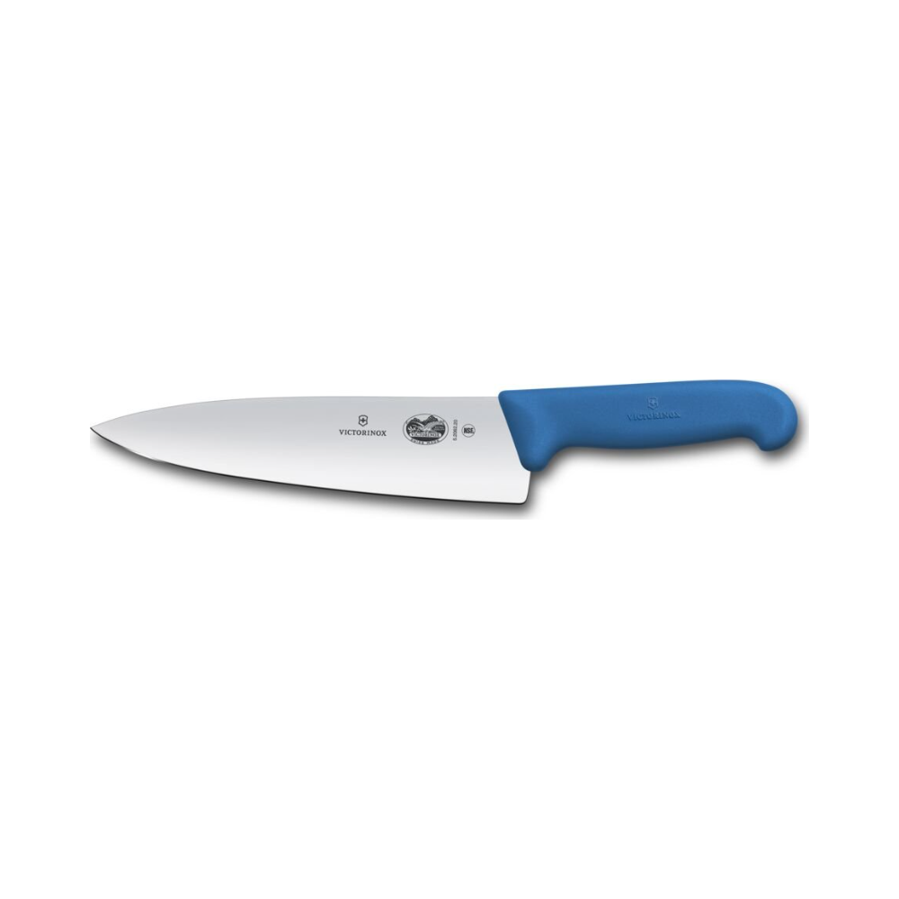 Fibrox, chef's knife, 20cm, straight, blue, blister