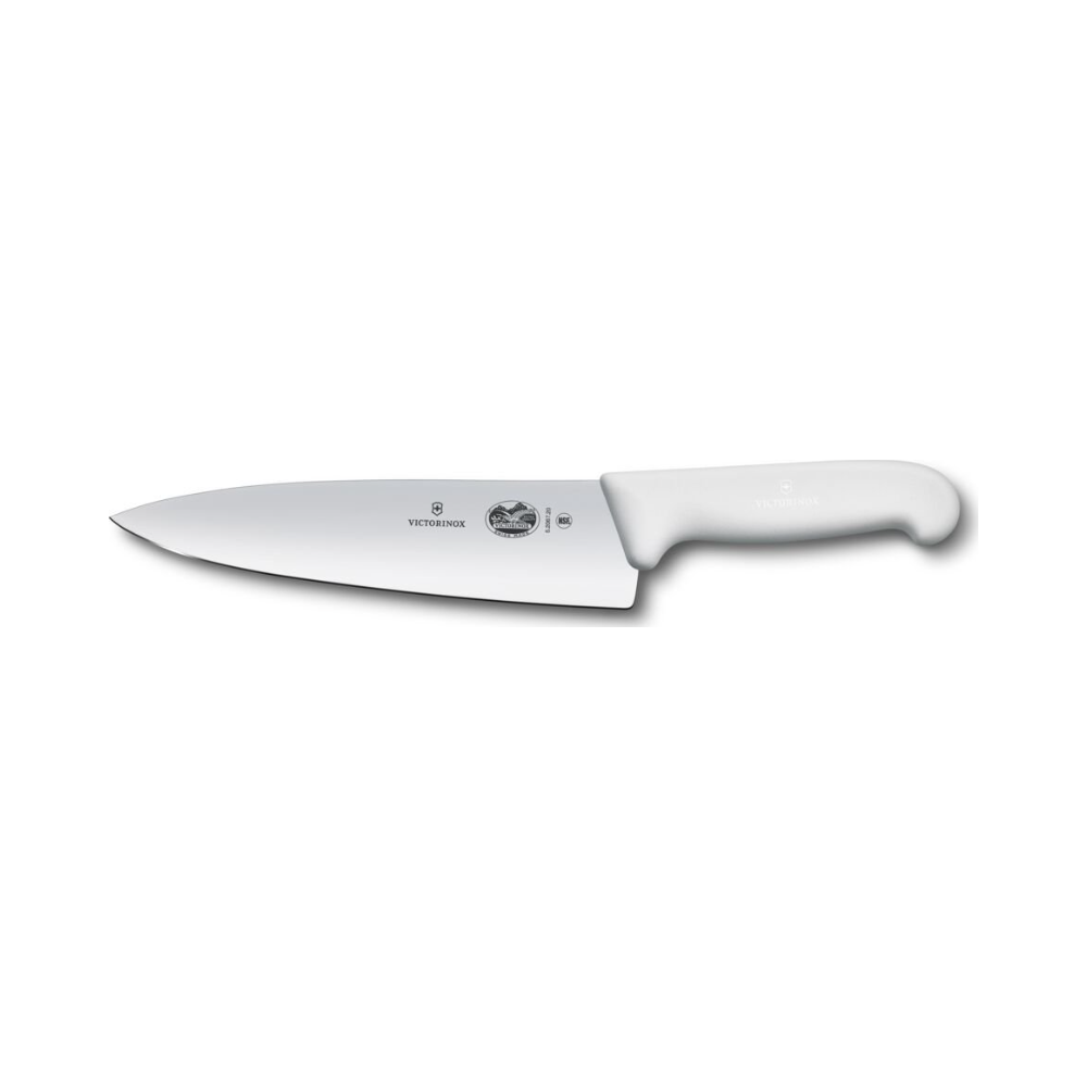 Fibrox, chef's knife, 20cm, straight, white