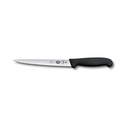 Filleting knife, Fibrox, 18cm, Straight, Super flexible, Black, Blister