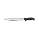 Fibrox, slicing knife, 30cm, straight, wide, black
