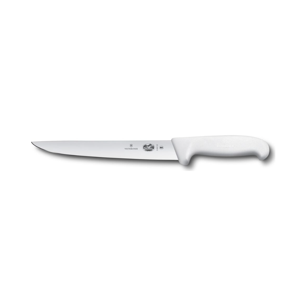 Fibrox, sticking knife, 22cm, straight, white