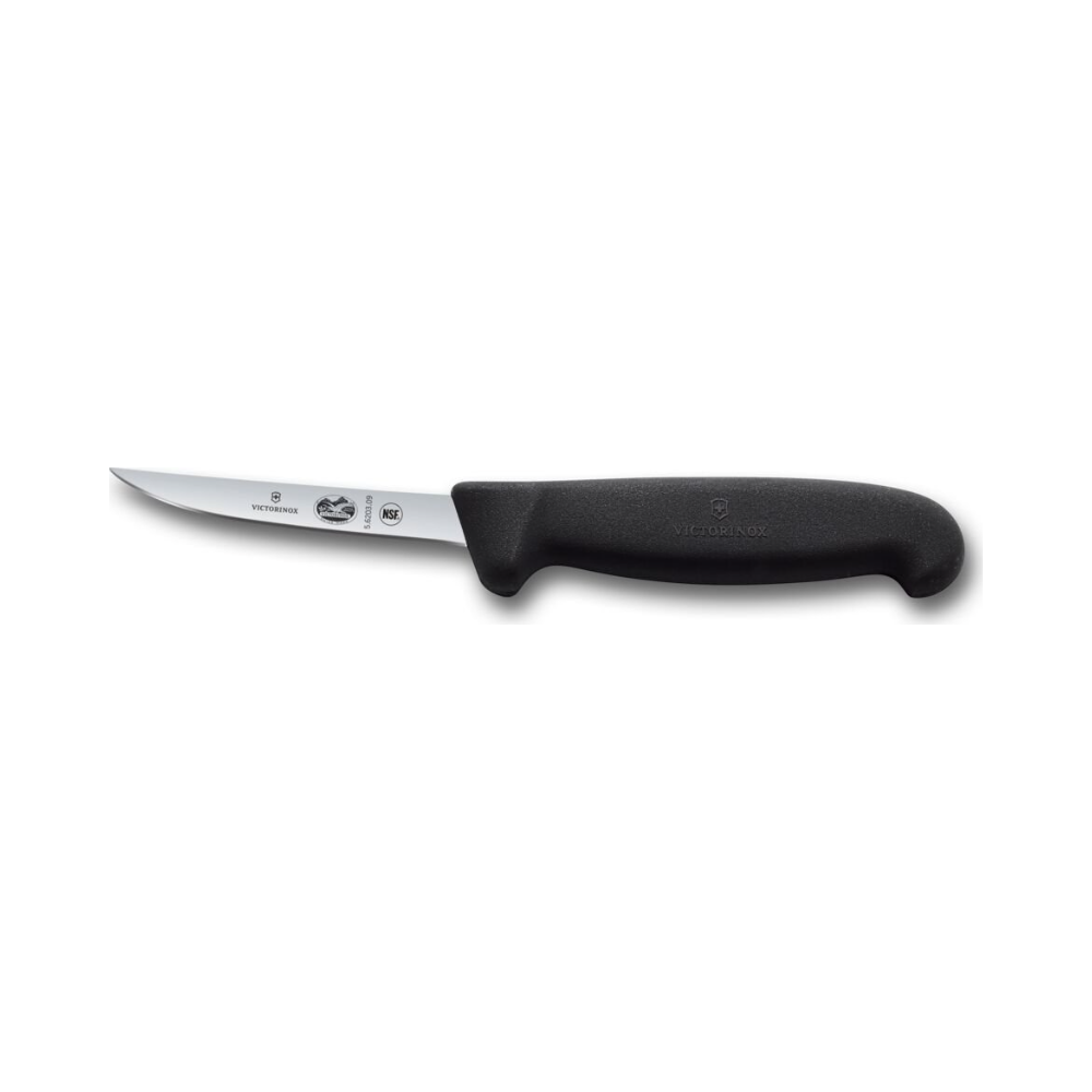 Fibrox, boning knife, 9cm, straight, black