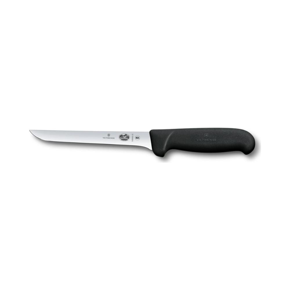 [VIC-5.6303.15] Fibrox, boning knife, 15cm, straight, black
