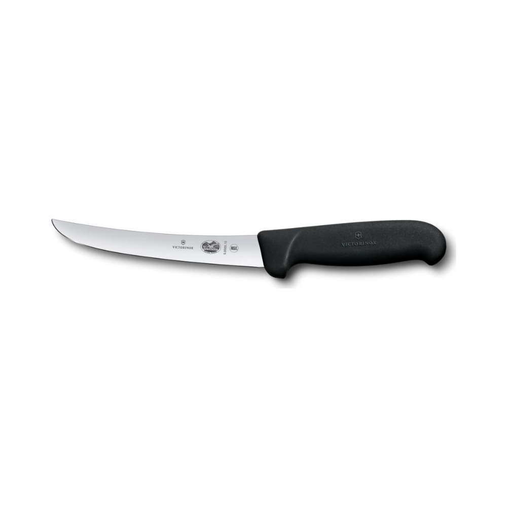 Fibrox, boning knife, 15cm, straight, black