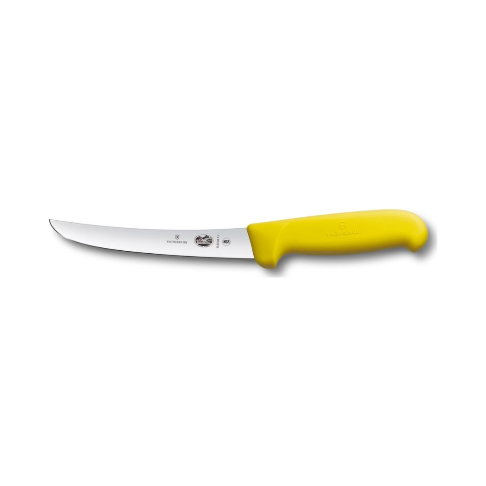 Fibrox, boning knife, 15cm, straight, yellow