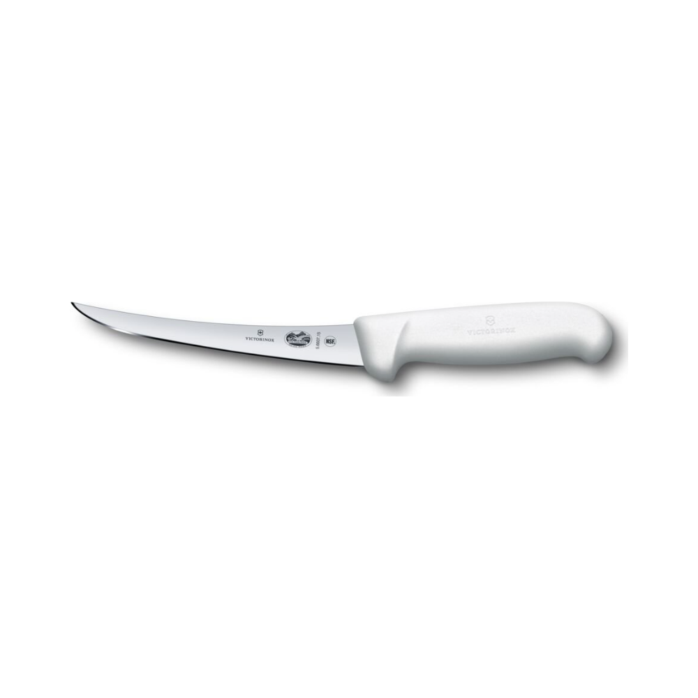 Fibrox, boning knife, 15cm, straight, white
