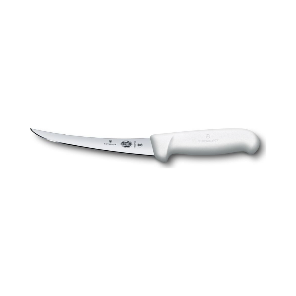 [VIC-5.6607.15N] Fibrox, boning knife, 15cm, straight, white