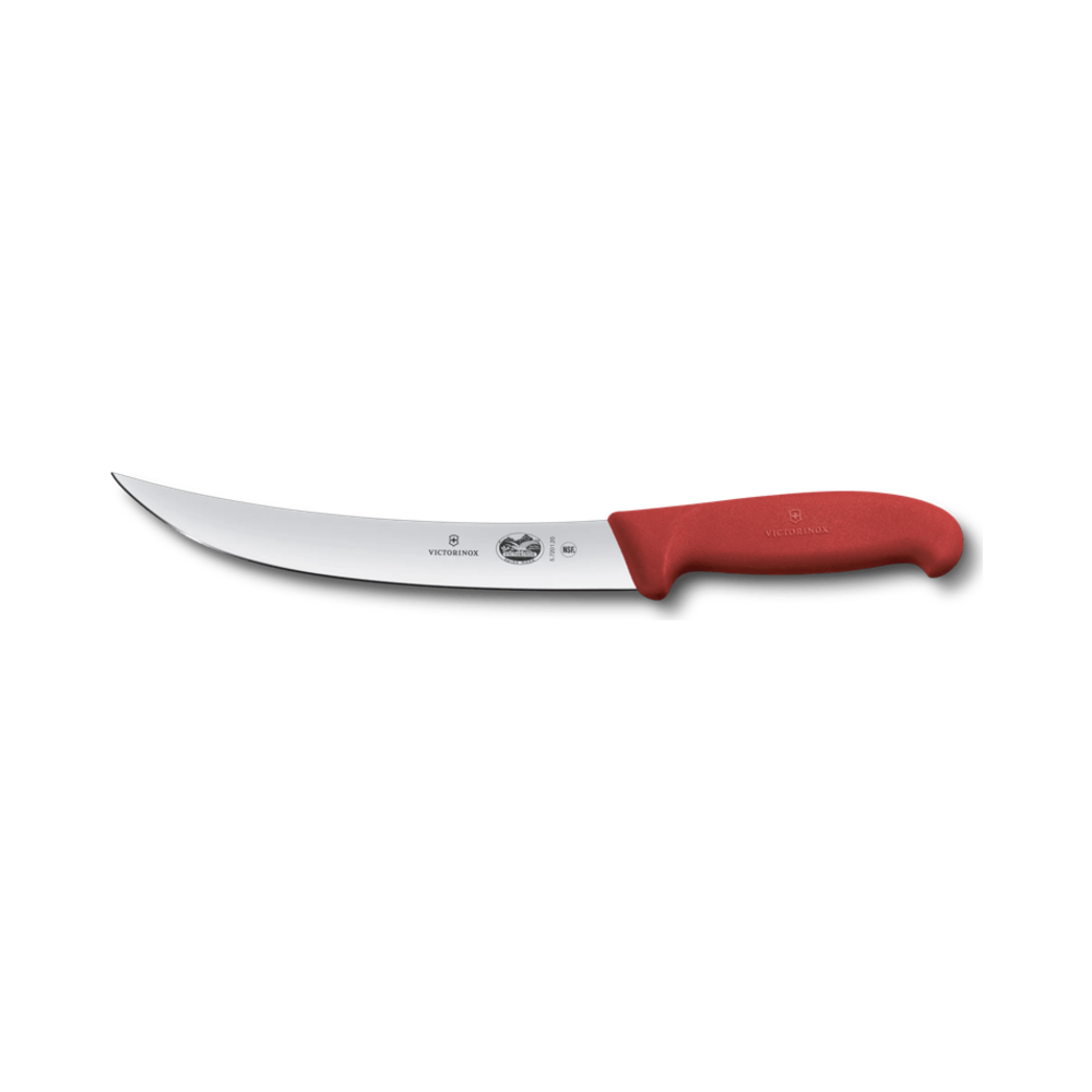[VIC-5.7201.20B] Fibrox, breaking knife, 20cm, straight, red, blister