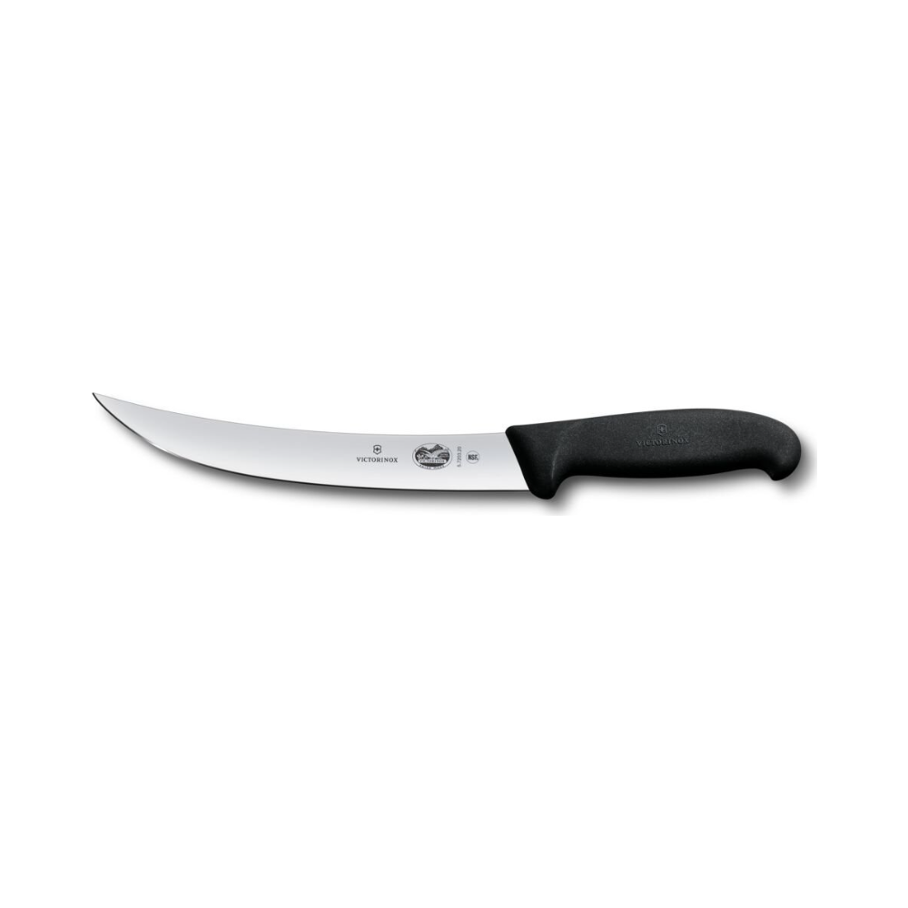 Fibrox, breaking knife, 20cm, straight, black
