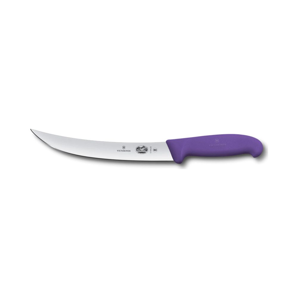 Fibrox, breaking knife, 20cm, straight, purple, blister