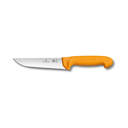 Swibo, butcher knife, 16cm, straight, orange, sb-sheath