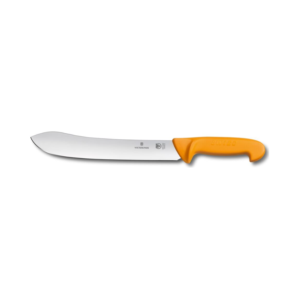 Swibo, butcher knife, 25cm, straight, orange, sb-sheath
