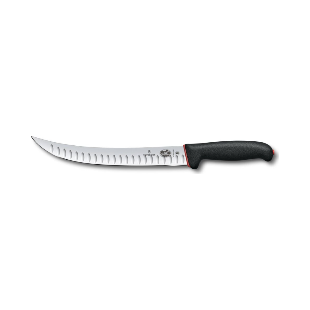 [VIC-5.7223.25D] Dual Grip, slaughter knife, 25cm, black/red