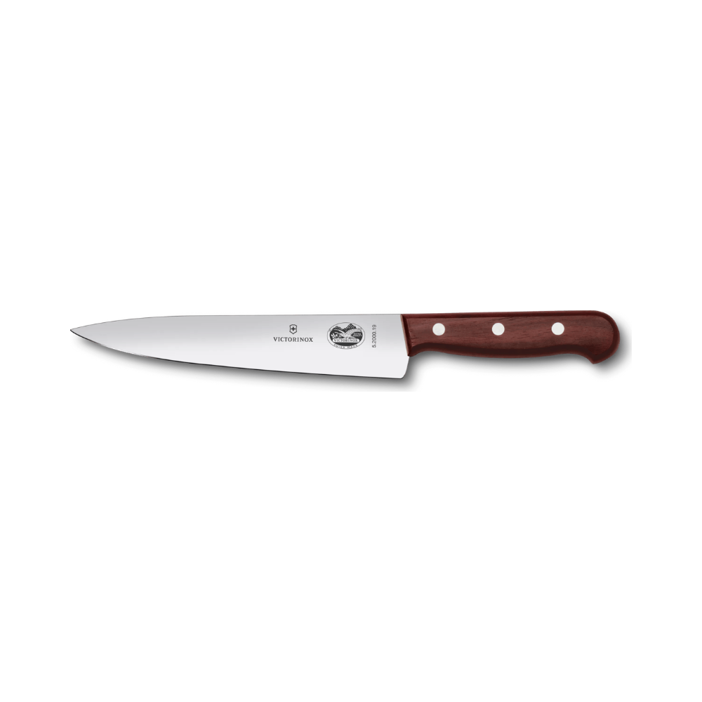 Wood, chef's knife, 19cm, straight, modified maple