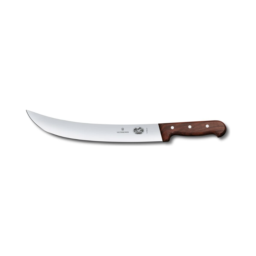 Wood, cimeter knife, 31cm, curved, modified maple