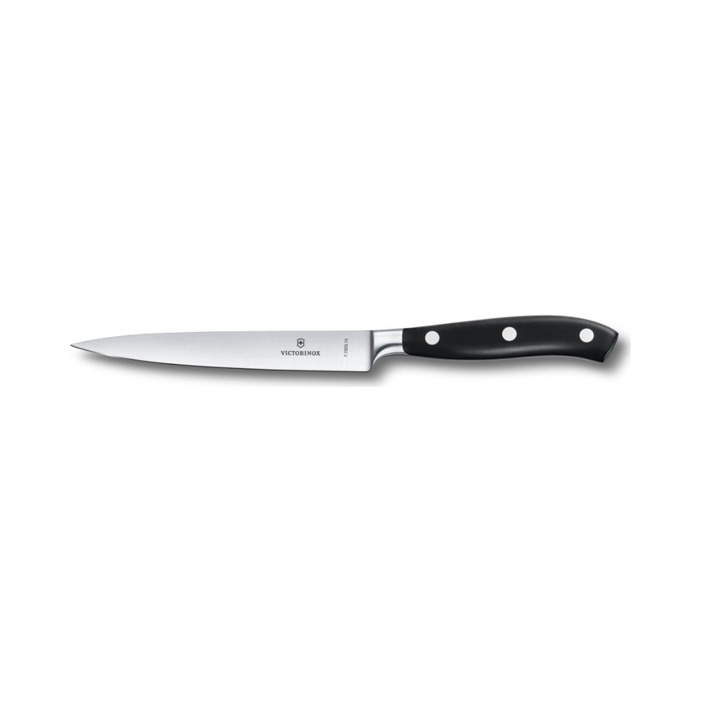 Grand Maître, carving knife, 15cm, straight, pom, gift box