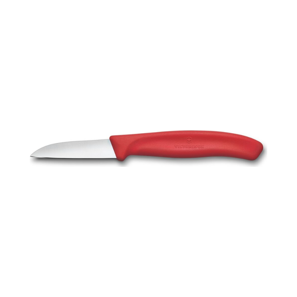 [VIC-6.7301.C1] Swiss Classic, paring knife, 6cm, straight, red