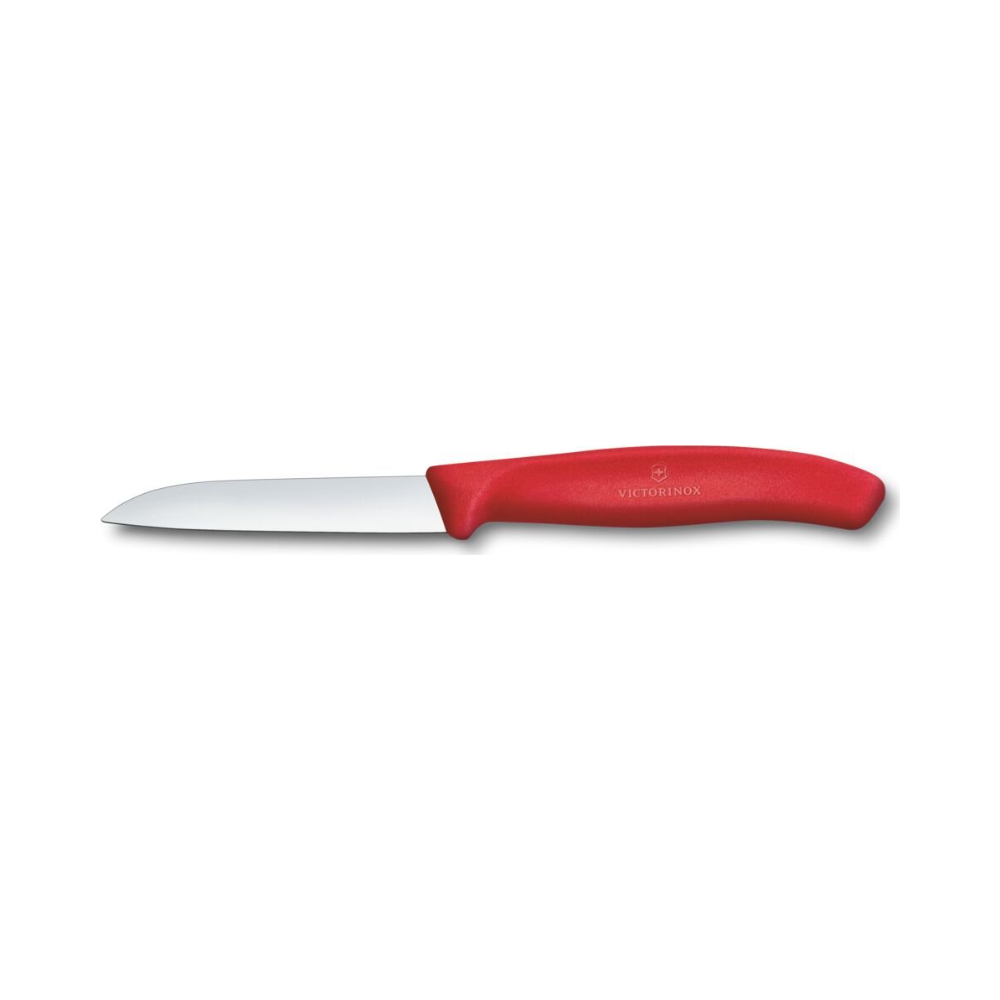 [VIC-6.7401.C1] Swiss Classic, paring knife, 8cm, straight, red