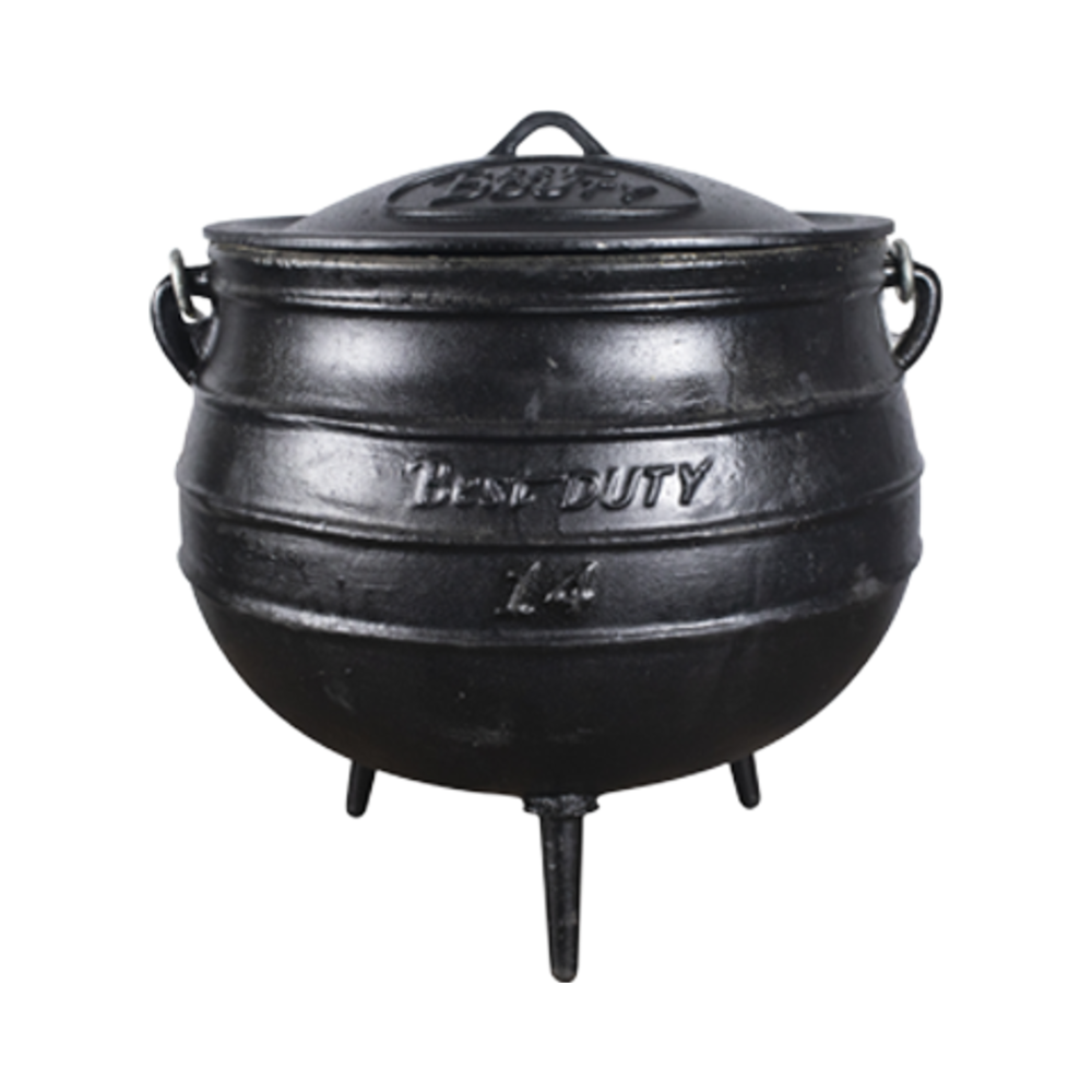 [LKS-114/15] Best Duty Pot (3-Leg) #14-Size 34.5L