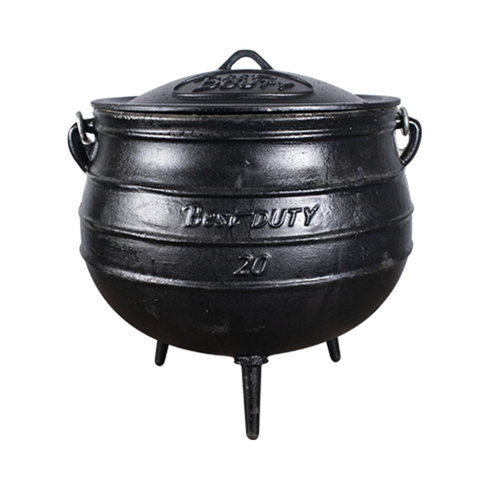 [LKS-114/16] Best Duty Pot (3-Leg) #20-Size 56.3L