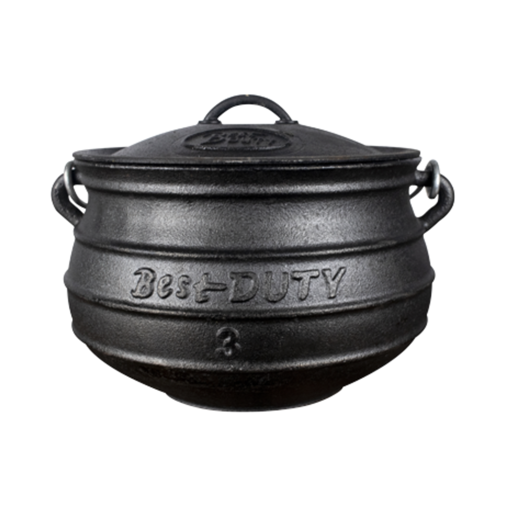 [LKS-114/19] Best Duty Pot (Flat) #3-Size 7.8L