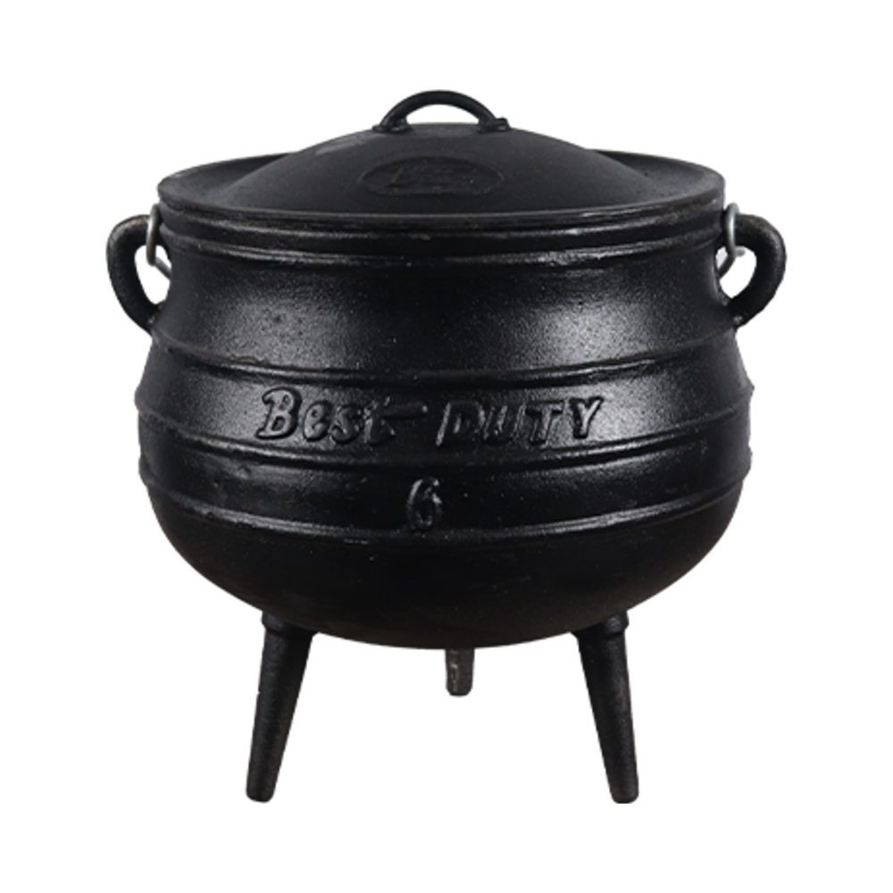 [LKS-114/8] Best Duty Pot (3-Leg) #6-Size 13.5L