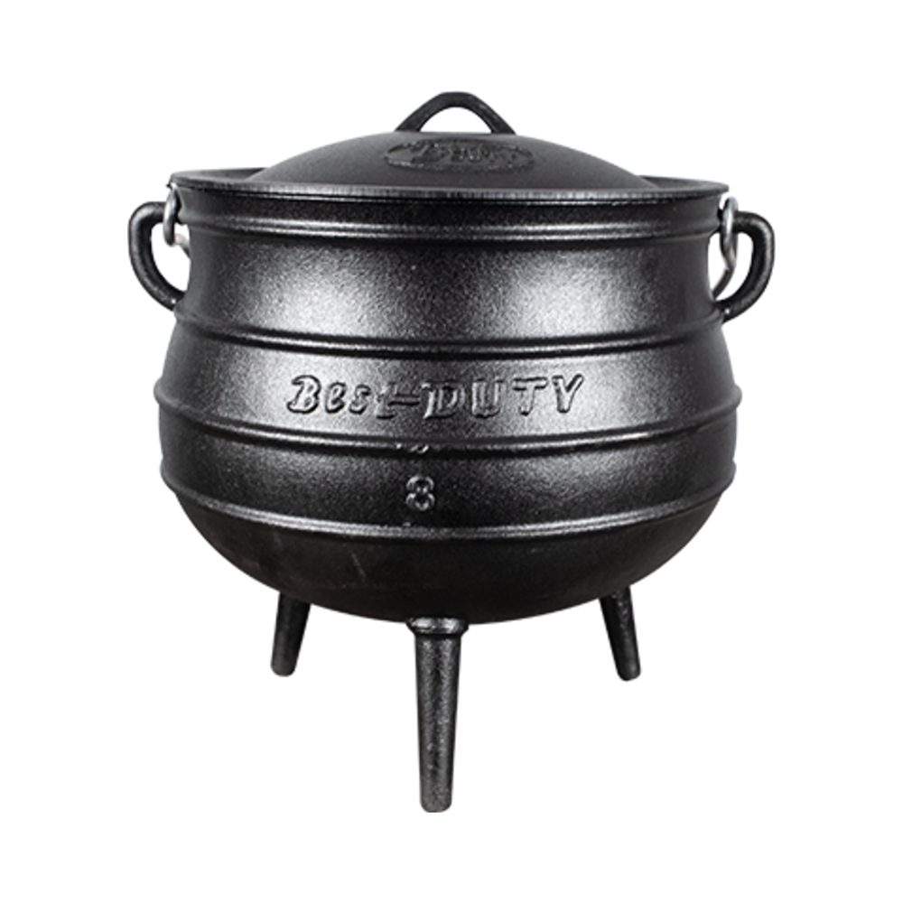 [LKS-114/9] Best Duty Pot (3-Leg) #8-Size 18.5L