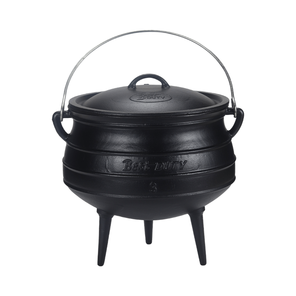 [LKS-144/2] Best Duty Pot (3-Leg) #3 - 7.8L (Enamel)
