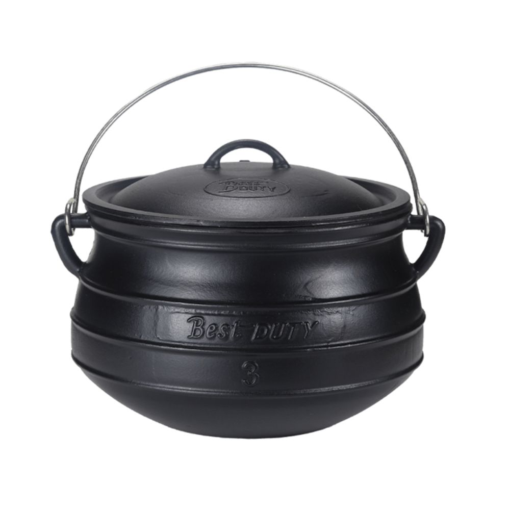 [LKS-144/19] Best Duty Pot (Flat) #3 - 7.8L (Enamel)