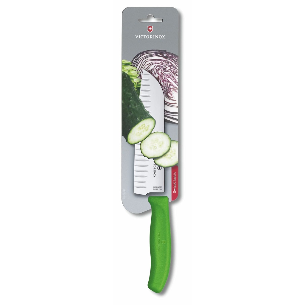 [VIC-6.8526.17L4B] Knife Santoku 17cm Green