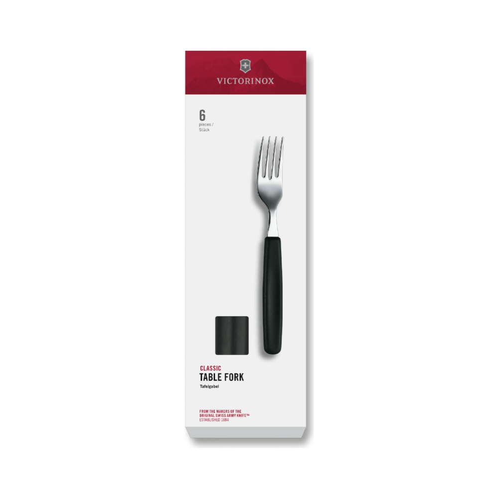 [VIC-5.1543] Classic, table fork (Black)